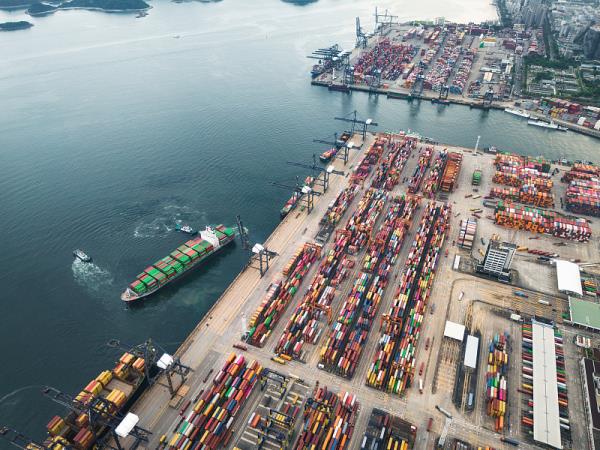 货品焊接板从宁波市采用海运货运至欧盟