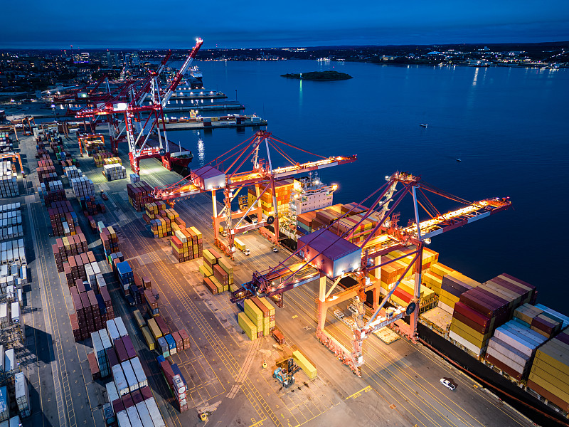 物品安防摄像头经深圳市使用海运配送抵到加纳——丰西