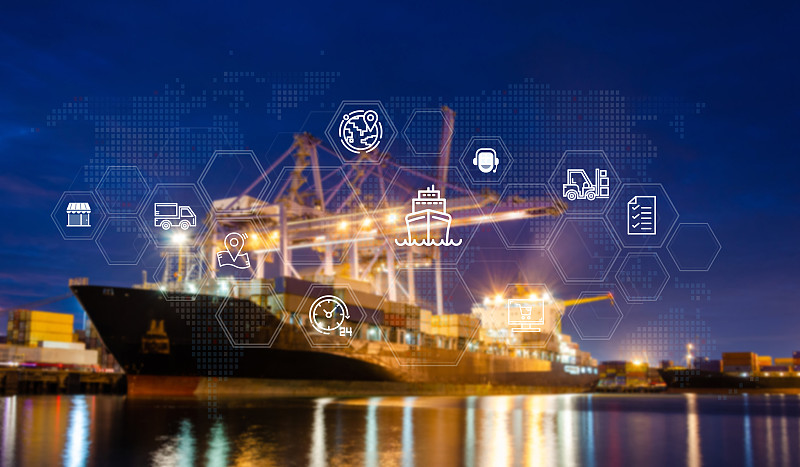 石河子至新加坡的即食鸭脖采用国际海空联运12天速递到