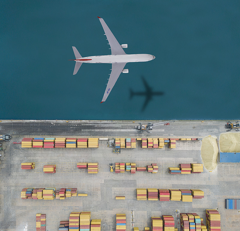 中国青岛至新加坡的恒源祥羊毛围巾采用飞机运输5天速递到