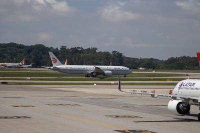 重庆火烈鸟睫毛膏使用航空运输13天配送到新加坡