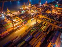 商品工业真空泵经宁波市选用轮船送货至突尼斯——卡夫