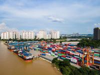 商品彩色涂层卷板经苏州市选用海运速递抵到东盟