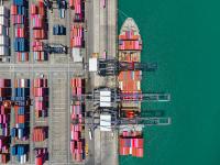 商品卫星通信设备经威海市采用海运送货到乌拉圭